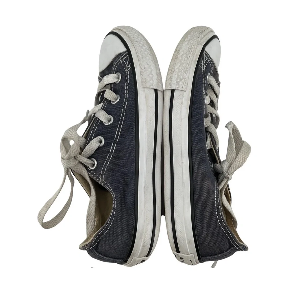 Converse All Star Navy Blue Canvas Sneakers Size 12.5 Kids